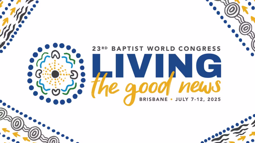 Logo del il 23° Congresso Mondialedella Baptist World Alliance (BWA), 7-12 luglio 2025