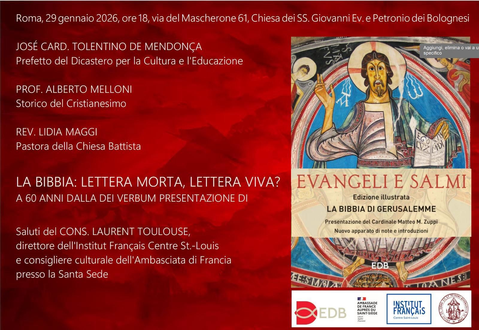 La Bibbia tra parola scritta e parola viva
