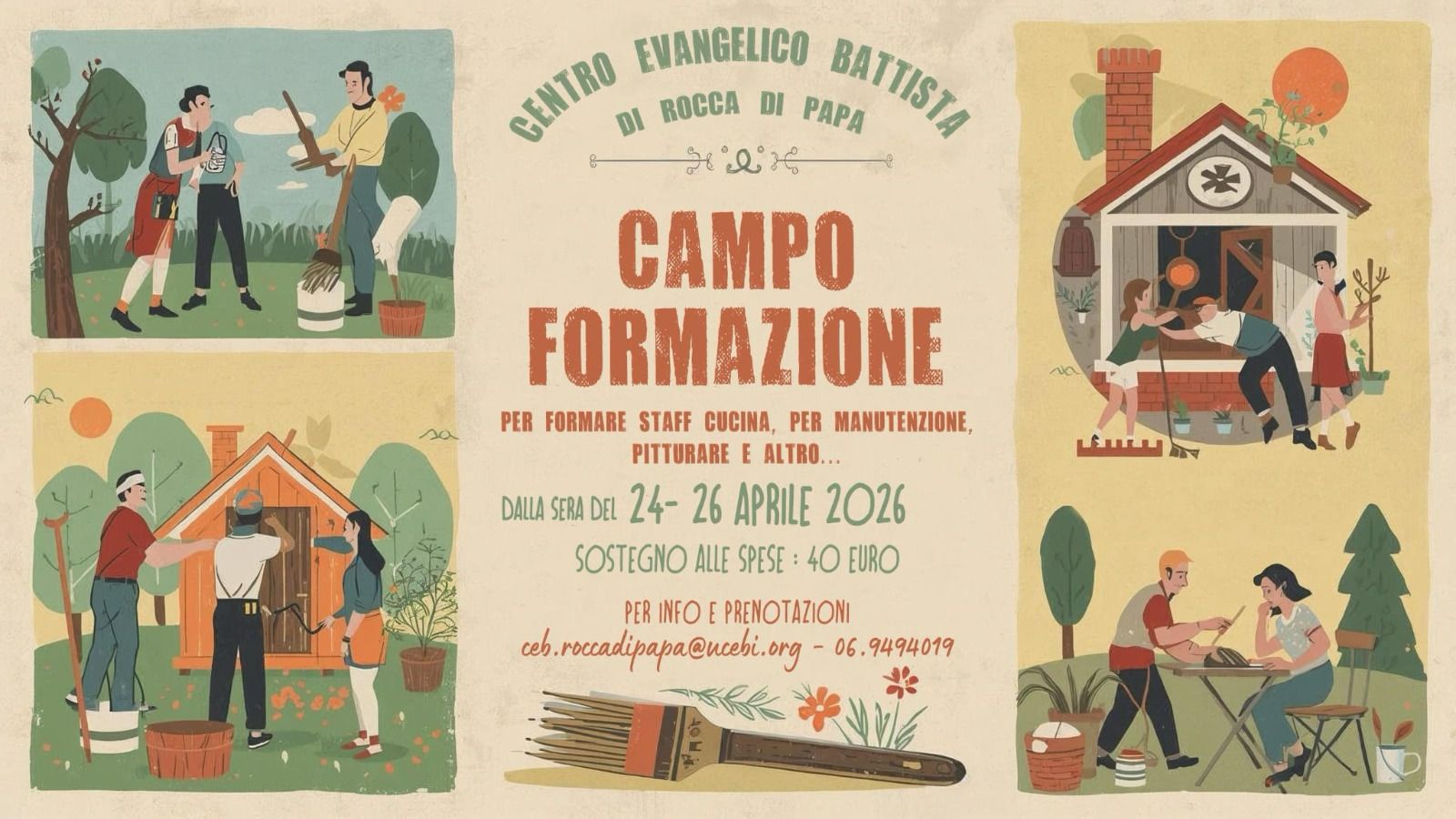 Campo Formazione del CEB di Rocca di Papa